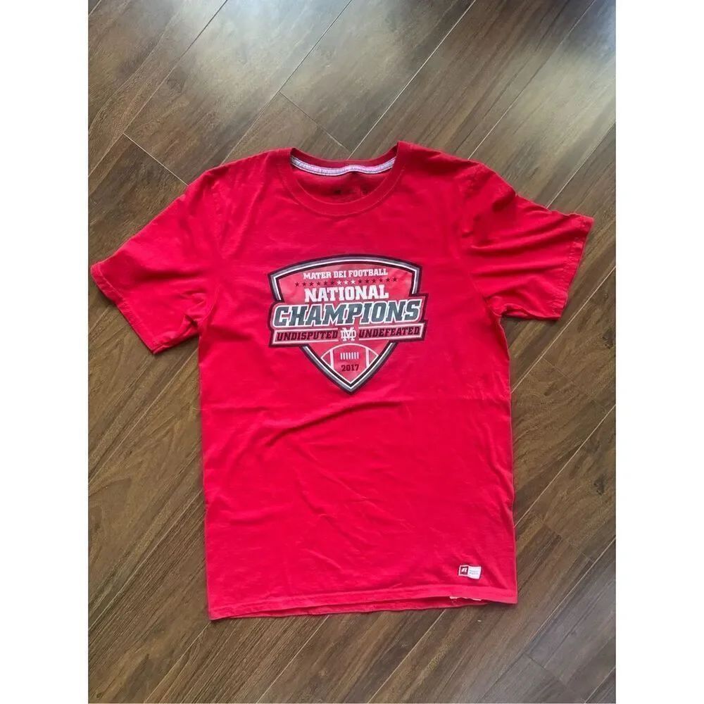 Boys S MATER DEI FOOTBALL 2016 Championship tee shirt